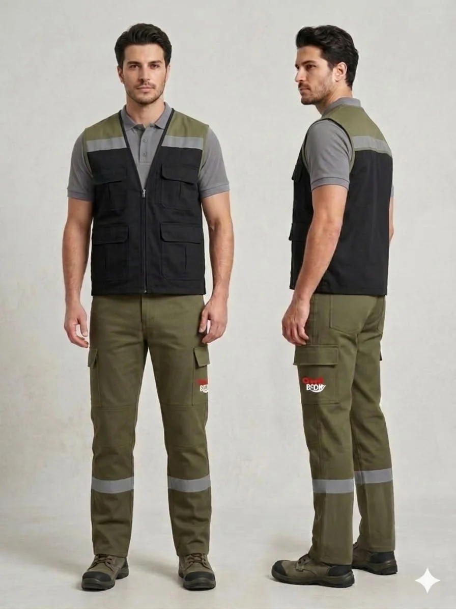 İlke Tekstil Yelek & Pantolon İş Takımı — Model 20 üretici firması İlke Tekstil Denizli