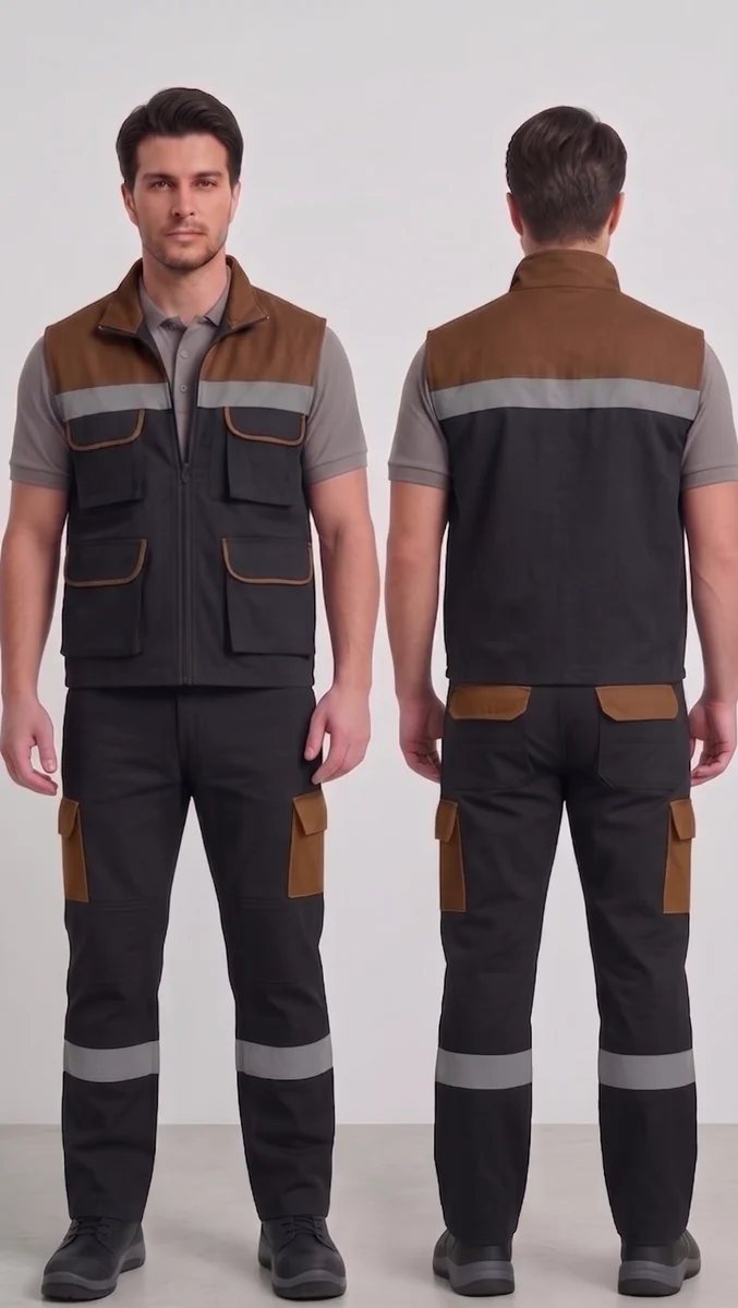 İlke Tekstil Yelek & Pantolon İş Takımı — Model 5 üretici firması İlke Tekstil Denizli