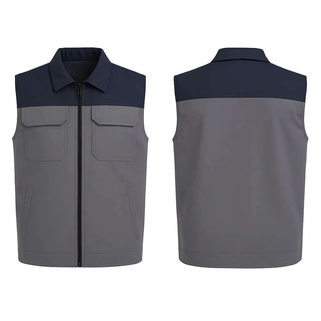 Gabardin Yelekler Model 21 — İlke Tekstil Denizli toptan üretici