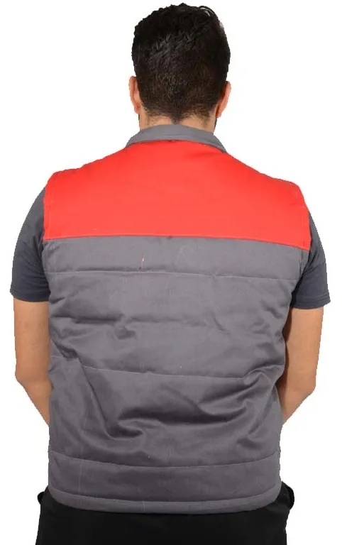 Lacivert Gabardin Dayanıklı İş Yeleği — İlke Tekstil İmalatı üretici firması İlke Tekstil Denizli