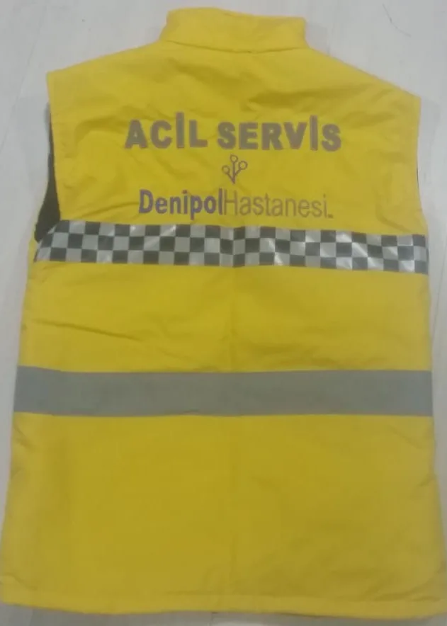 İş Yelekleri Model 130 — İlke Tekstil Denizli toptan üretici