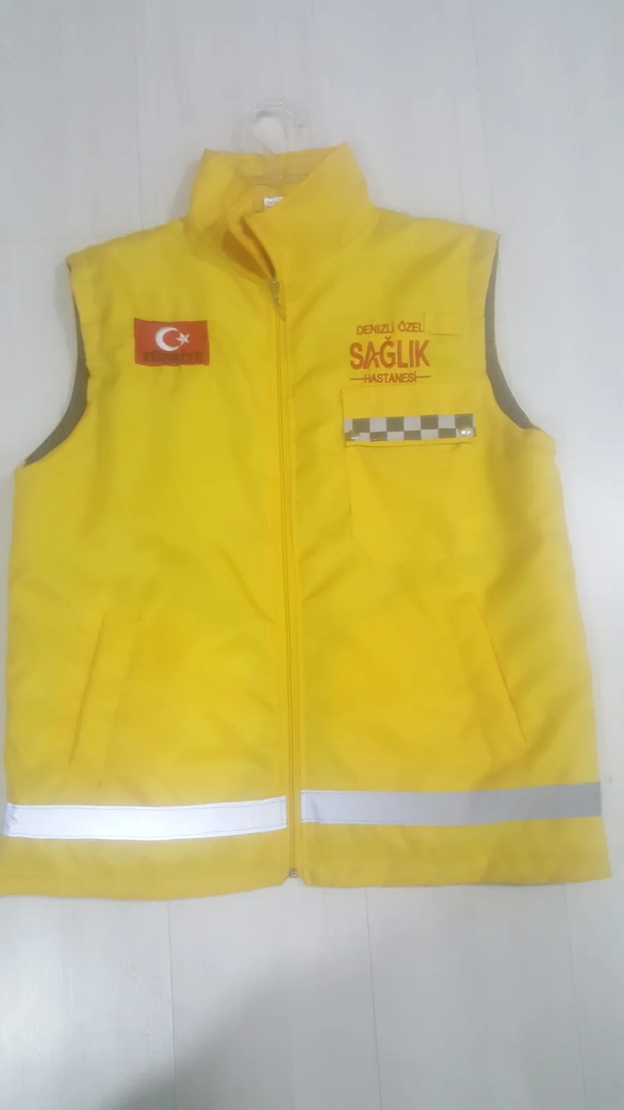 Lacivert Isyelegi İş Yeleği — İlke Tekstil İmalatı üretici firması İlke Tekstil Denizli