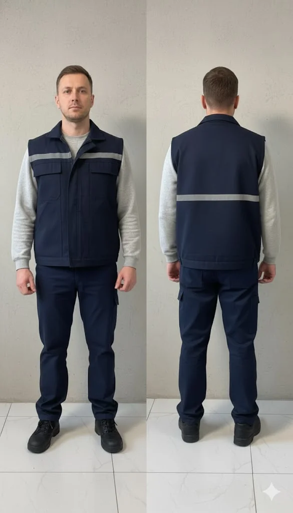 Yazlık İş Yeleği — İlke Tekstil İmalatı üretici firması İlke Tekstil Denizli